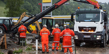 Hochwasser in Österreich