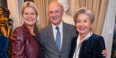 Neujahrsempfang in der Otto Wagner Villa: Promis helfen im eigenen Land