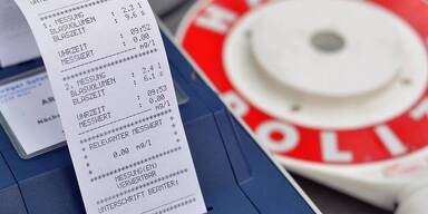 Anzeigen wegen Alkohol am Steuer: OÖ führt Liste an