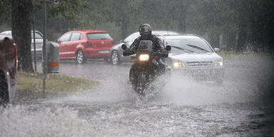 Unwetter Starkregen Wien