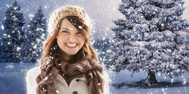 Winter Schneefall