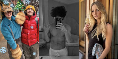 Von Glitzerkleid bis Striptease – so heiß feierten unsere Stars 