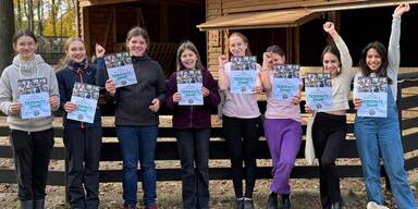 8 Mädchen entpuppten sich als wahre Tierschützer