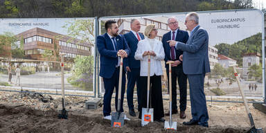 Baustart: Spatenstich für Europacampus in Hainburg erfolgt