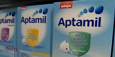 Aptamil und Milupa: Marktamt stoppt Verkauf belasteter Kindernahrung