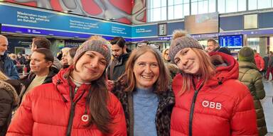 Bgm. Elke Kahr bei Koralmbahn-Eröffnung 