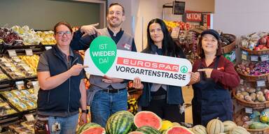 Eurospar in der vorgartenstraße in Wien 2 nach Umbau neu eröffnet