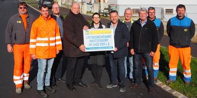 Bauarbeiten bei Hautzendorf abgeschlossen