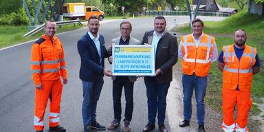 B21 Fahrbahnerneuerung St. Aegyd am Neuwalde fertig