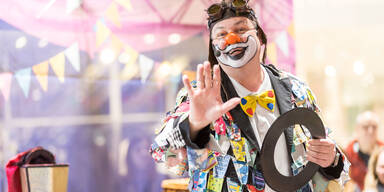 Faschingszauber im Q19: Gratis Krapfen, Clown-Show & Umzug – DAS Familienfest in Döbling!