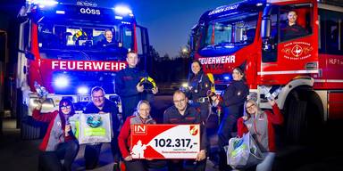 INTERSPAR-Kunden spenden über 102.000 Euro Pfandgeld für Feuerwehren