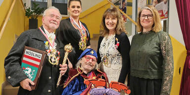 Mödlinger Fasching: "Herzöglicher Empfang" für fünfte Jahreszeit