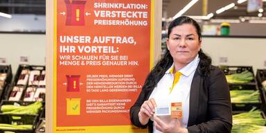Shrinkflation: BILLA setzt ab Jänner 2026 auf volle Transparenz im Supermarktregal