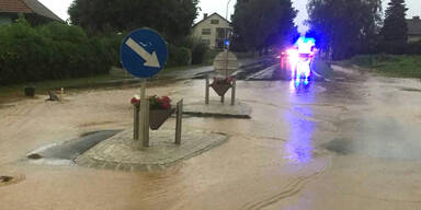 Knapp 50 Unwetter-Einsätze im Burgenland