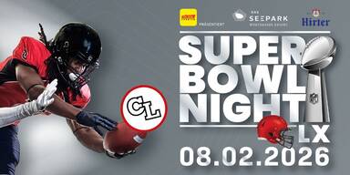 Die Super Bowl Night am 8.2.2026