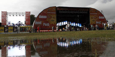 Donauinselfest Regen