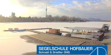 Donaustadt Winter