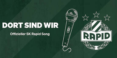 SK Rapid präsentiert offiziellen neuen Song: „Dort sind wir“