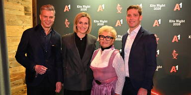 Gipfeltreffen von Wirtschafts- und Sport-VIPs bei der A1 Kitz Night 