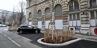 Nibelungengasse/Schillerpark: Parkplätze weg – Bäume kommen!