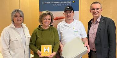 30 Jahre Essen auf Rädern: PBZ Raabs/Thaya und Hilfswerk Thayatal feiern Jubiläum