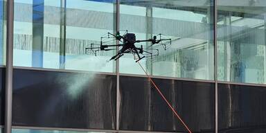 "Fliegend sauber": Drohnen reinigen jetzt das UK Neunkirchen