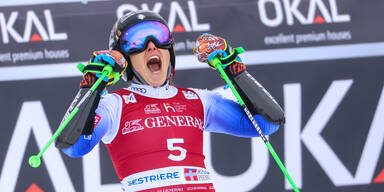 Italiens Ski-Star nach Verletzung erstmals wieder auf Skiern