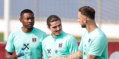 ÖFB-Team Arnautovic Sabitzer Alaba