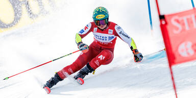 Super-Scheib rast in Copper Mountain auf Platz 2