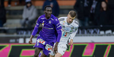 2:1! Wolfsberg schläft die Austria in Unterzahl