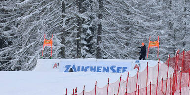 Neuschnee: Super-G in Zauchensee abgesagt