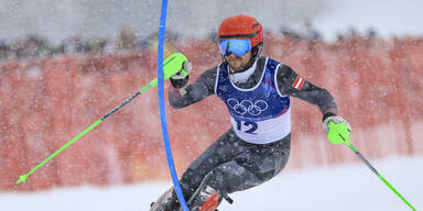 Gstrein im Slalom auf Medaillenkurs