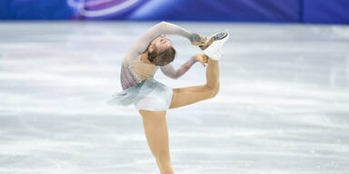 Eiskunstlaufen: Mikutina in Medaillen-Entscheidung dabei