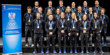 Riesenparty für Olympia-Helden - Medaillen noch einmal vergoldet