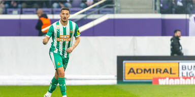 Spätes Tor sichert Rapid im Derby ein Unentschieden