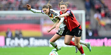 1:5 - ÖFB-Frauen gehen gegen Deutschland unter 