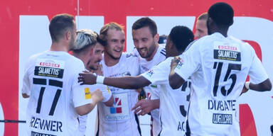 1:0 - WAC schafft mit Sieg in Ried Klassenerhalt