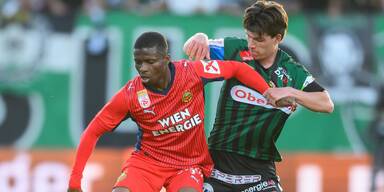 2:1 – Ried biegt Rapid & greift nach Europa-Ticket