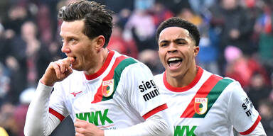 Gregoritsch-Doppelpack rettet Augsbrug 