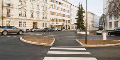 Salzburg baut jetzt breitere Gehsteige