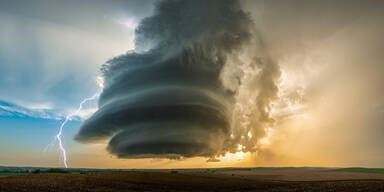 Gewitter Superzelle