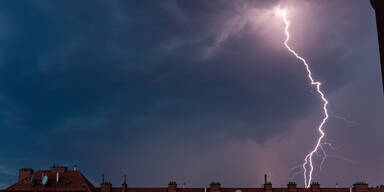 Gewitter in Wien 