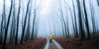 Hoch "Frieda" hüllt das ganze Land in Nebel 