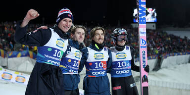 Norwegens Skispringer in Willingen ausgeraubt