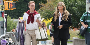 Heidi Klum überrascht am Set von „Der Teufel trägt Prada 2“