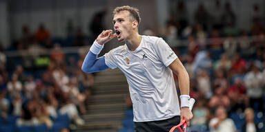 Ungarn glich im Davis Cup gegen Österreich auf 2:2 aus