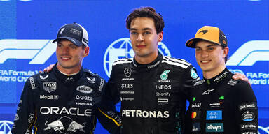 Verstappen Piastri Russell