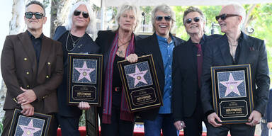 Rockband Def Leppard mit Hollywood-Stern geehrt