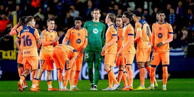 3:3 in Brügge: Barca rettet Remis nach dreimaligem Rückstand