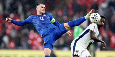 WM-Aus für Serbien! 0:2 in Wembley beendet Traum